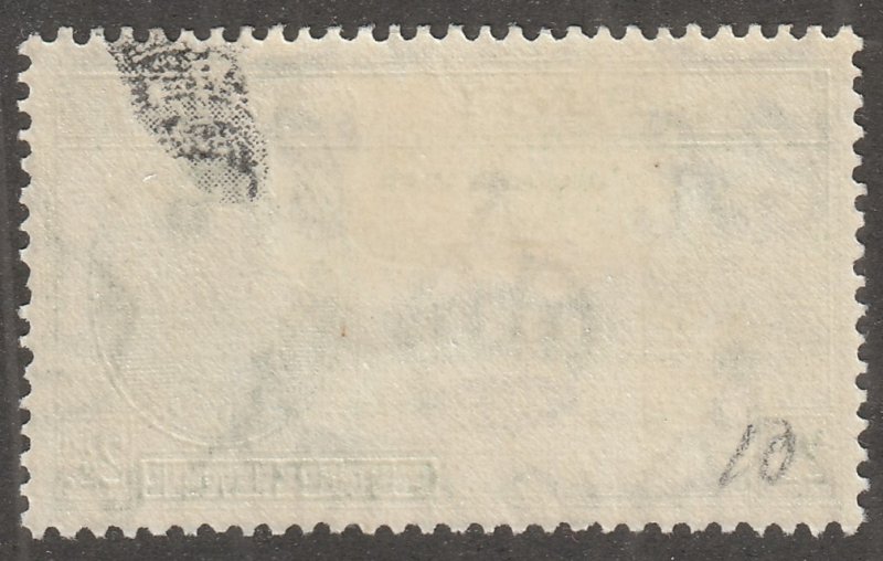 Fiji, stamp, Scott#137,  mint, hinged,  2 1/1, d, light green