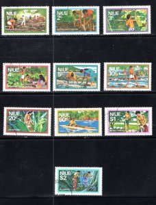 Niue #179-188  VF Used   CV $4.00  ...  4420057