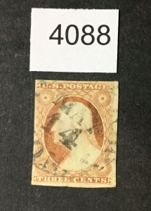 MOMEN: US STAMPS #11 MAY 14 USED  LOT #4088