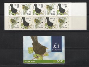 Ireland #SB67/Scott #1106Bc (1998 £3 Birds booklet) VFMNH CV $18.00