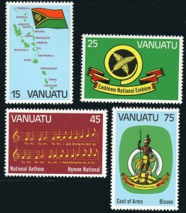 Vanuatu #311-314 Independence First Anniversary Postage Stamps 1981 Mint LH