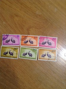 Guinea  # 223-228  Used