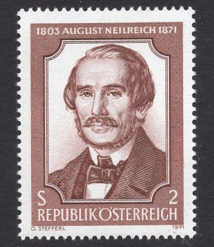 Austria  #899   1971  MNH  botanist August Neilreich