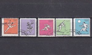 Ajman, Mi cat. 2498-2502 A issue. Olympics issue. Small issue. Canceled. ^