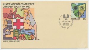 Postal stationery Australia 1982 Conference on Health Education