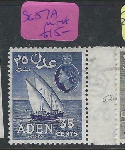 ADEN  (PP0807B)  QEII  35C  SG 57A   MNH