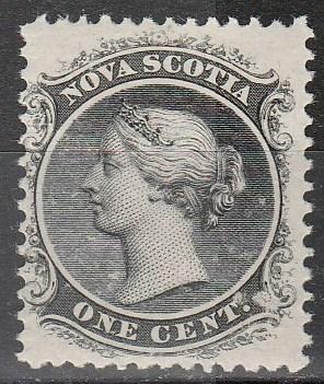 Nova Scotia #8  F-VF Unused CV $15.00  (A9589)