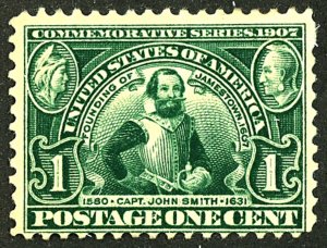 U.S. #328 MINT OG HR