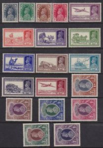 India 1937-1940 SC 150-167 MLH Set