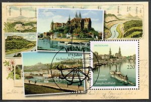 Germany 2011,Sc.#2627 used souvenir sheet