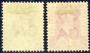 ST HELENA 1902, SC #48-49, VF MHR Complete Set of 1902 scv$15.00  *Bay Stamps* 