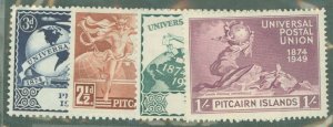 Pitcairn Islands #13-16 Unused Single (Complete Set)