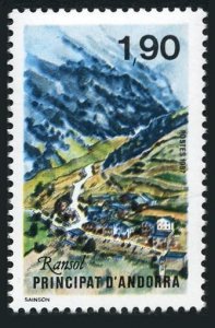 Andorra Fr 354, MNH. Michel 381. Ransol Village, 1987.