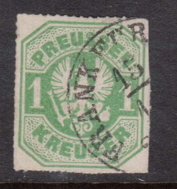 Prussia #23 VF Used With Nice Cancel