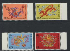 Hong Kong - Scott 515-518 - General Issue - 1988 - MNH - Set of 4 Stamps