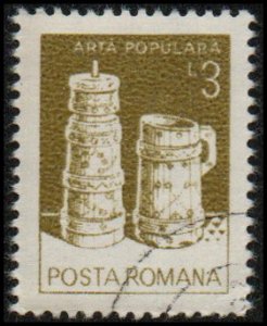 Romania 3106 - Cto - 3L Butter Churn & Wooden Bucket, Moldavia (1982) (2)