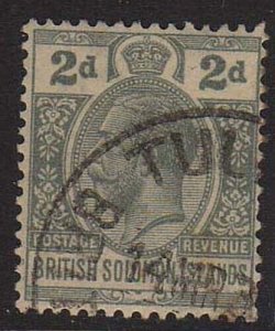 Solomon Islands 1927 KGV Sc 46 FU