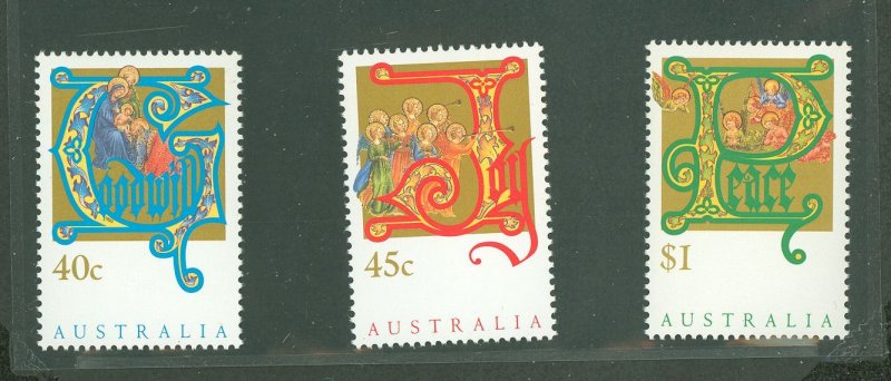 Australia  #1354-1356  Single (Complete Set)