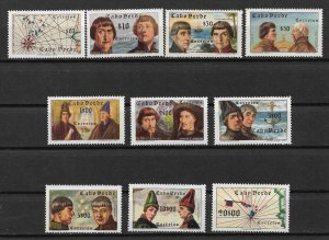 1952 Cape Verde 277-286 MNH complete set of 10