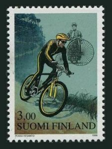 Finland 1088,MNH.Michel 1450. Cycling,1998.
