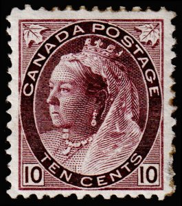 Canada Scott 83 (1898) Mint H F, CV $425.00 B