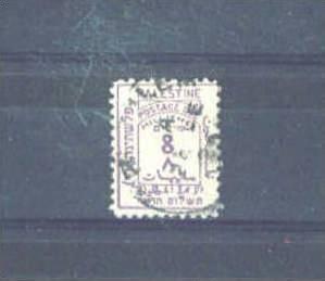PALESTINE - 1920 Postage Due 8m FU