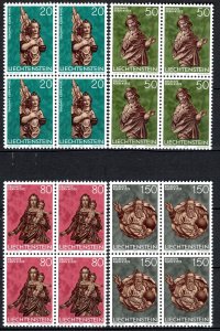 Liechtenstein Scott # 632 - 635, mint nh, b/4 each