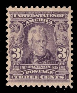 MOMEN: US STAMPS #302 MINT OG NH VF/XF LOT #87388*