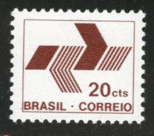 Brazil Scott 1216 MNH** key 1972 stamp CV$3.50