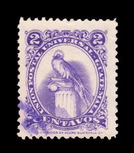 GUATEMALA STAMP 1957. SCOTT # 367. USED. # 6