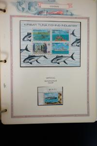 Kiribati Specialty 1970s and 1980s Stamp Collection