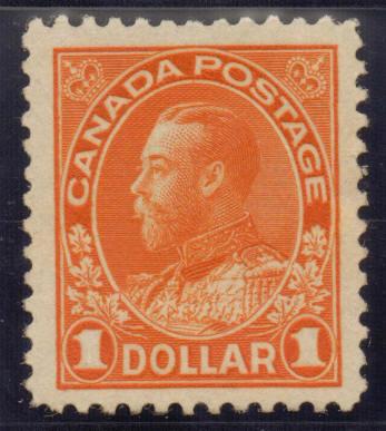 Canada # 122 1923 King George V MNH