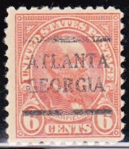 Precancel - Atlanta, GA PSS L-3 E Perf 10 - Town and Type Issue
