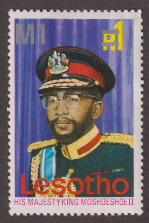 Lesotho 311 King Moshoeshoe II 1980