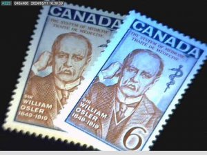 Canada # 495 (DULL) 495i (HB) VF MINT NH SIR WILLIAM OSLER BS18999C