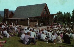 VINTAGE POSTCARD ALEXANDER GRAHAM BELL MUSEUM AT BADDOCK NOVA SCOTIA 