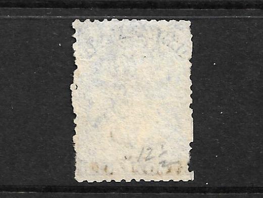 NEW ZEALAND 1864-67  2d  BLUE   FFQ  MNG  P12 1/2   CP A2M   SG 113 CHALON