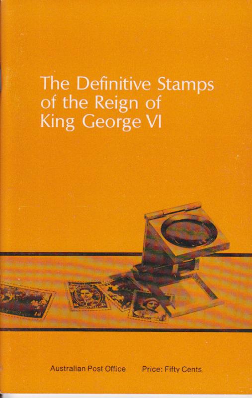 Definitive Stamps of the Reign of King VI, by Australian Post