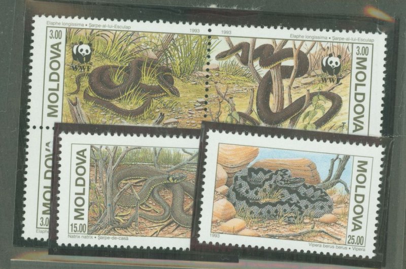 Moldova #72-74  Single (Complete Set)