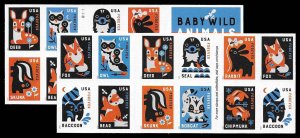 PCBstamps   US #6006-6015b Bk Pane $14.60(20x{73c}) Wild Animals, MNH, (7)