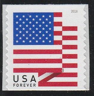 5261 - (.50) Forever Flag coil mnh vf.