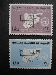 1965 - Weather map & anenometer ( complete set ) - MNH**