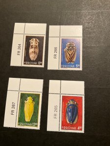 Faroe Islands Scott #276-9 never hinged