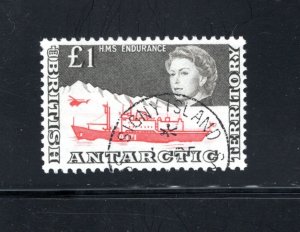 British Antarctic Territory #24, XF, Used, CV $170.00  ..... 0790004