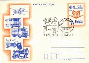 Poland, Worldwide Government Postal Card, Telephone and Telegraph