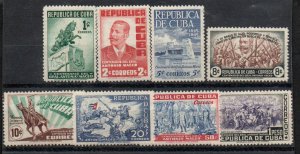 Cuba 423-430 Set Mint hinged