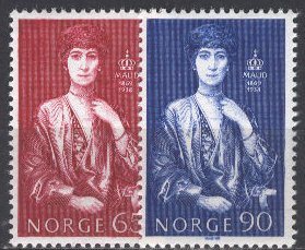 NORWAY 1969 Scott 545-50 Cmplt umused sets