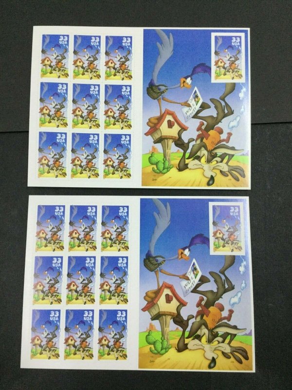 MOMEN: US STAMPS # PERF/IMPERF 32c MINT OG NH SHEETS LOT #38789