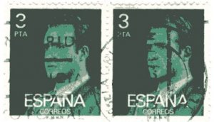 SPAIN, SC #1976 - USED PAIR - 1976 - 4DAN033