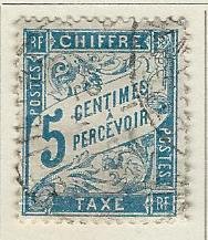 France USED Scott Cat # J29